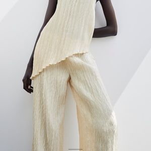 Zara yellow pants. Worn just once. Size S